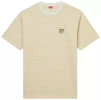 Футболка Kenzo Verdy Embroidered Classic T-Shirt 'Striped Jersey Golden', желтый