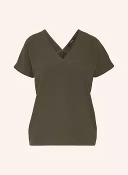 Футболка кетира из микса материалов Someday, зеленый