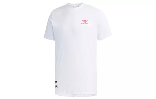 Футболка KEY CITY мужская белая Adidas Originals, белый