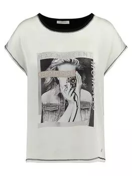 Футболка KEY LARGO Shirt Camera, черный/белый