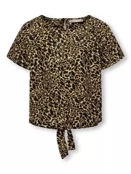 Футболка Kids Only, бежевый/черный