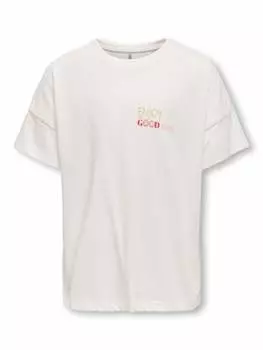 Футболка KIDS ONLY, цвет cloud dancer