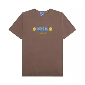 Футболка KidSuper Football Club Tee 'Brown', коричневый