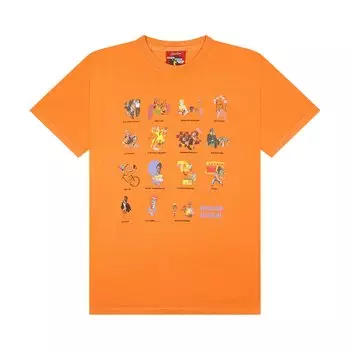 Футболка KidSuper Museum Оранжевая