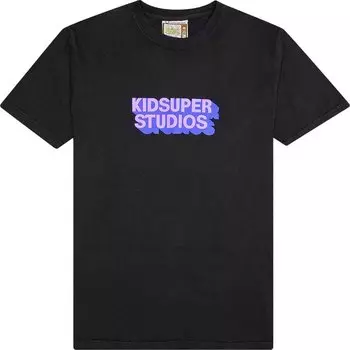 Футболка KidSuper Studios Tee 'Black', черный