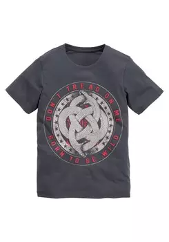 Футболка Kidsworld, серый