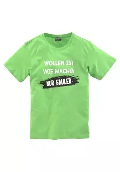 Футболка Kidsworld, зеленый