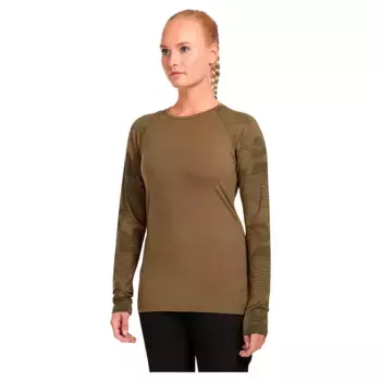 Футболка Kilpi Vendelia long sleeve, зеленый