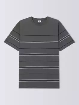 Футболка Kin Linear Placement Stripe Cotton, цвет urban/chic