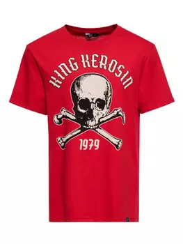 Футболка King Kerosin 1979, красный