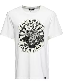 Футболка King Kerosin, белый