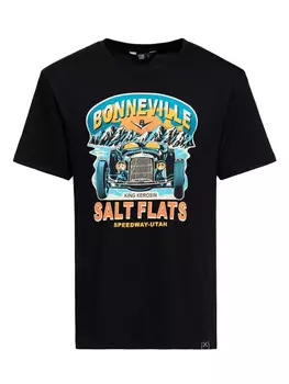 Футболка King Kerosin Bonneville Salt Flats, черный