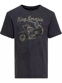 Футболка King Kerosin, черный