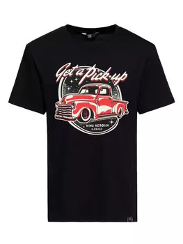Футболка King Kerosin Get A Pick Up, черный