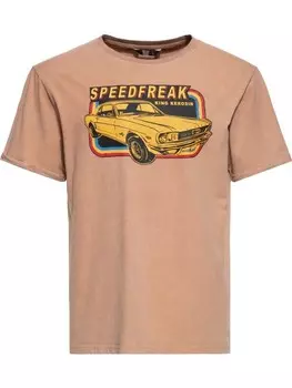 Футболка King Kerosin, коричневый