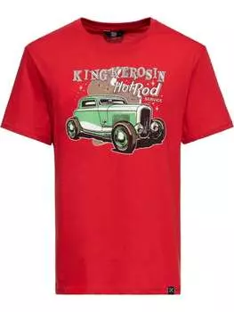 Футболка King Kerosin, красный