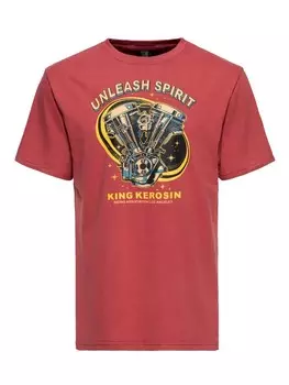 Футболка King Kerosin Unleash Spirit, красный