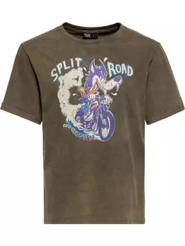 Футболка King Kerosin, зеленый