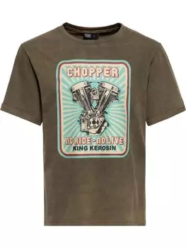 Футболка King Kerosin, зеленый