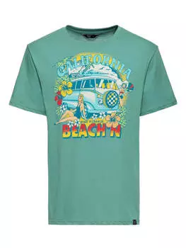 Футболка King Kerosin, зеленый