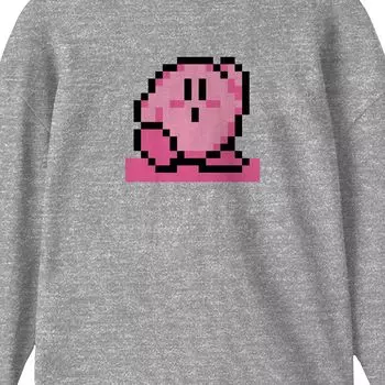 Футболка Kirby Pixel с длинными рукавами для мальчиков 8–20 лет Licensed Character