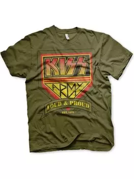 Футболка Kiss, зеленый