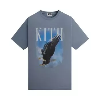 Футболка Kith Eagle Vintage Tee, синий