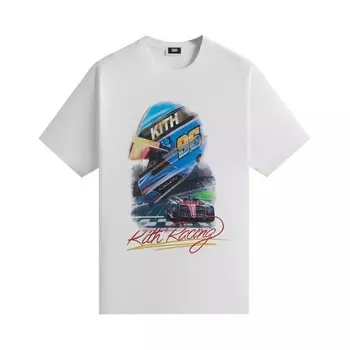 Футболка Kith F1 Vintage Tee, белый