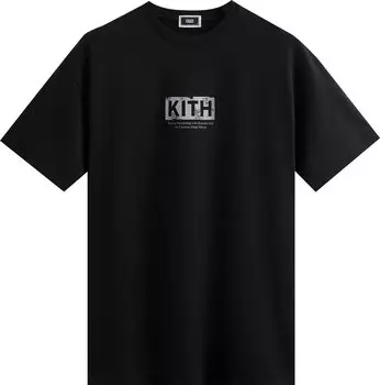 Футболка Kith For Branded Arts Eroded Logo Student Tee 'Black', черный