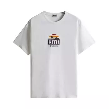 Футболка Kith For Columbia EEA Sun Tee 'White', белый