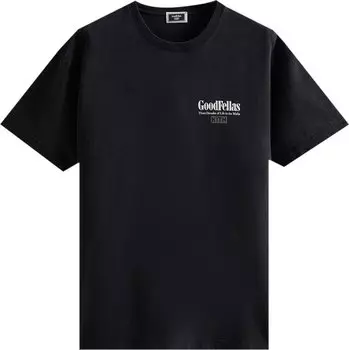 Футболка Kith For Goodfellas Heist Vintage Tee 'Black', черный
