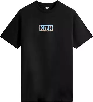Футболка Kith For Rocky Balboa Classic Logo Tee 'Black', черный