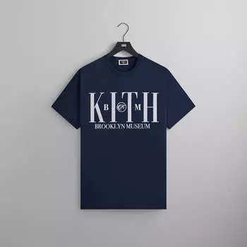 Футболка Kith for the Brooklyn Museum Serif Tee, черный