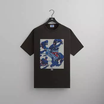 Футболка Kith for the New York Rangers on Ice Vintage Tee, черный