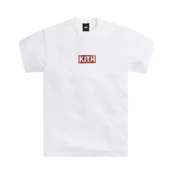 Футболка Kith For The Notorious B.I.G Hypnotize Classic Logo Tee 'White', белый