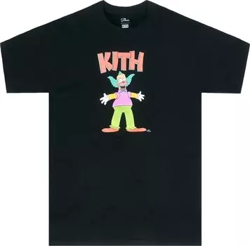 Футболка Kith For The Simpsons Krusty Tee 'Black', черный