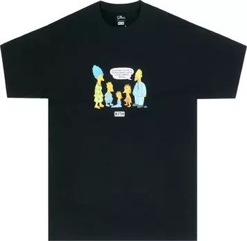 Футболка Kith For The Simpsons Original Family Tee 'Black', черный