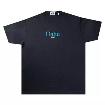 Футболка Kith Hawaii Oahu, черная
