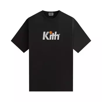 Футболка Kith Hoops Tee, черный