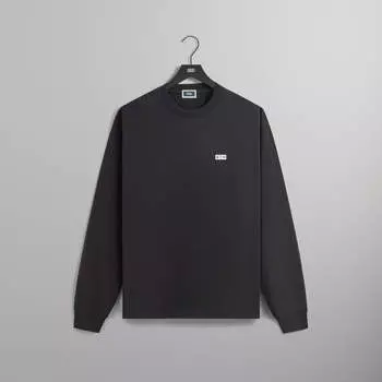 Футболка Kith Long Sleeve LAX Tee, черный