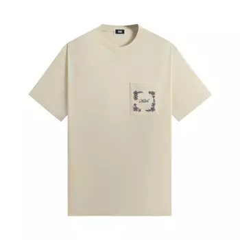 Футболка Kith Paisley Pocket Tee, кремовый