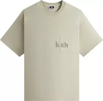 Футболка Kith Quinn 'Data', зеленый
