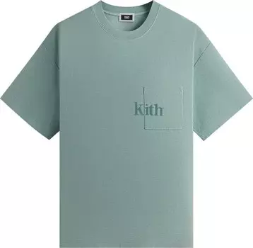 Футболка Kith Quinn 'Poem', зеленый