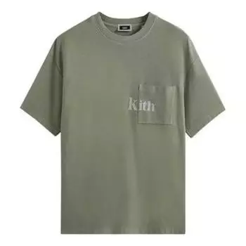 Футболка KITH Quinn Tee 'Cavan', зеленый
