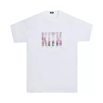 Футболка Kith Tokyo Landmark Tee 'White', белый