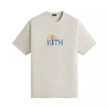 Футболка Kith Treats Hanukkah Shamash 'Sandrift', кремовый