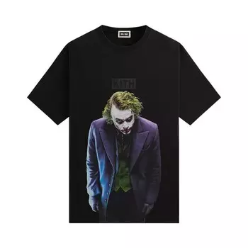 Футболка Kith x Batman Joker Tee Black, черный