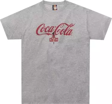 Футболка Kith x Coca-Cola Hula T-Shirt 'Grey', серый