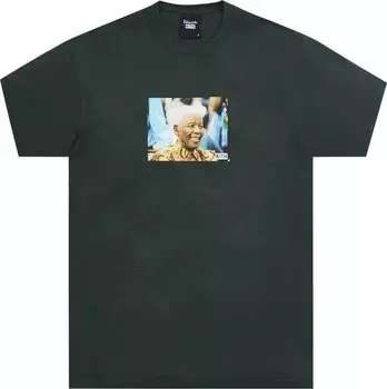 Футболка Kith x Mandela Learn To Love Tee 'Stadium', черный