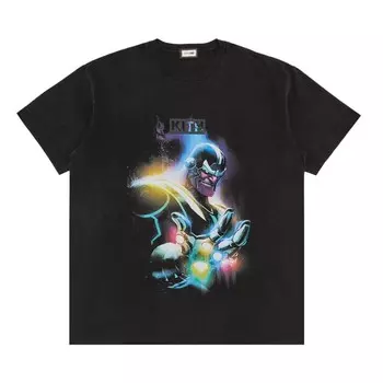 Футболка Kith x Marvel Mad Titan Vintage Tee, черный